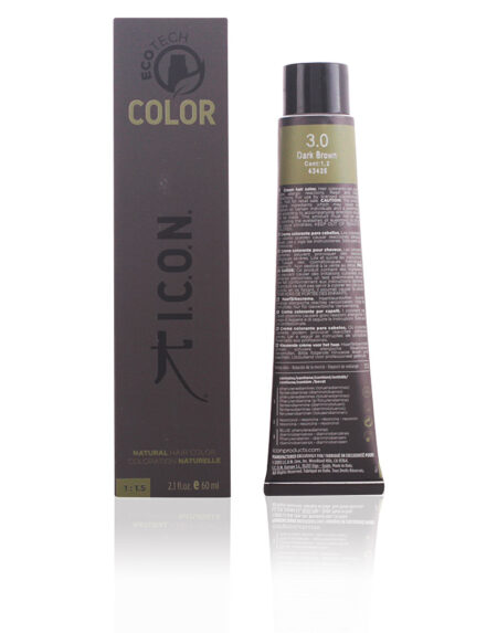 ECOTECH COLOR natural color #3.0 dark brown 60 ml by I.C.O.N.