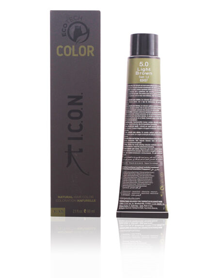 ECOTECH COLOR natural color #5.0 light brown 60 ml by I.C.O.N.