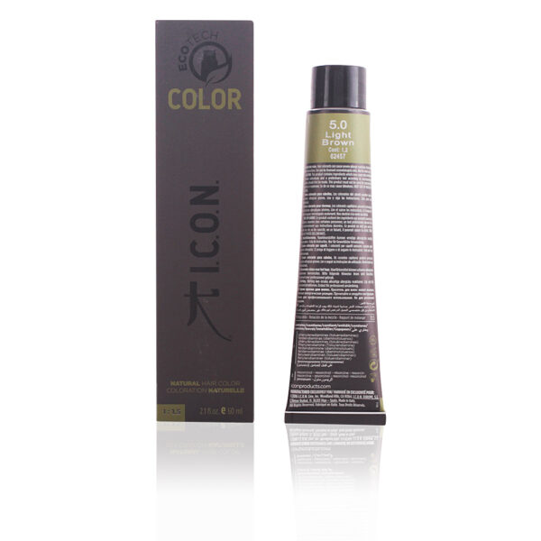 ECOTECH COLOR natural color #5.0 light brown 60 ml by I.C.O.N.