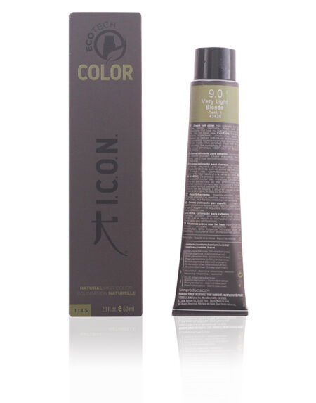 ECOTECH COLOR natural color #9.0 very light blonde 60 ml by I.C.O.N.