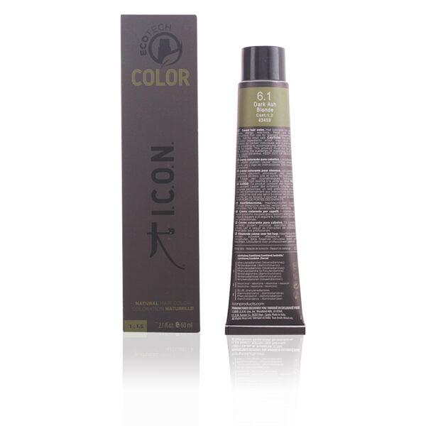 ECOTECH COLOR natural color #6.1 dark ash blonde 60 ml by I.C.O.N.
