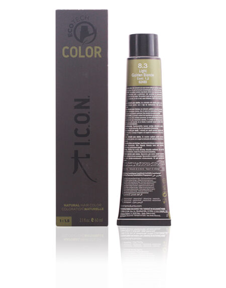 ECOTECH COLOR natural color #8.3 light golden blonde 60 ml by I.C.O.N.