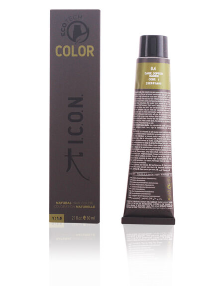 ECOTECH COLOR natural color #6.4 dark copper blonde 60 ml by I.C.O.N.