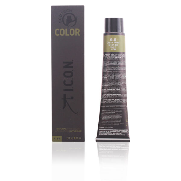 ECOTECH COLOR natural color #6.6 dark red blonde 60 ml by I.C.O.N.