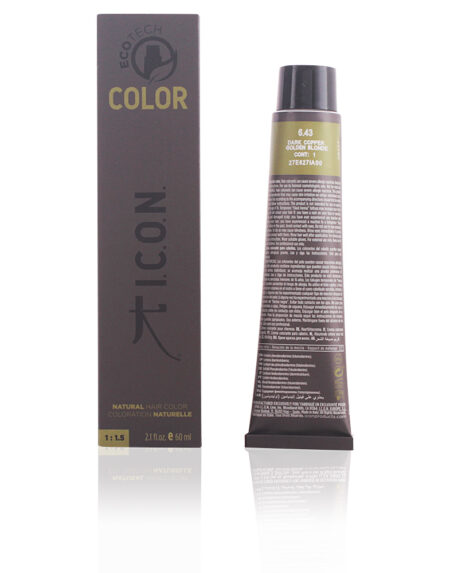 ECOTECH COLOR #6.43 dark copper golden blonde 60 ml by I.C.O.N.