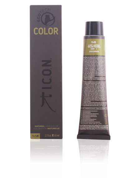 ECOTECH COLOR #8.43 light copper golden blonde 60 ml by I.C.O.N.