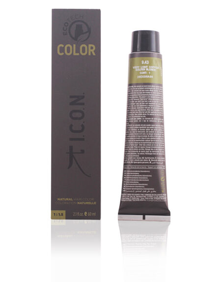ECOTECH COLOR #9.43 very light copper golden blonde 60 ml by I.C.O.N.