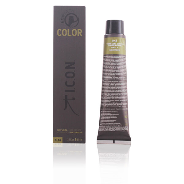 ECOTECH COLOR #9.43 very light copper golden blonde 60 ml by I.C.O.N.