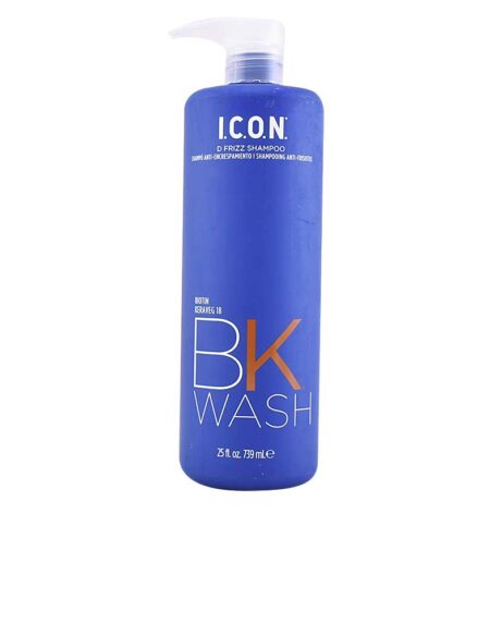 BK WASH frizz shampoo 739 ml by I.C.O.N.