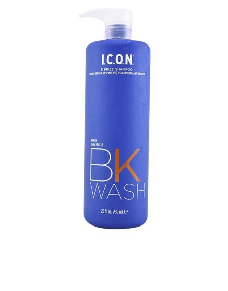 BK WASH frizz shampoo 739 ml by I.C.O.N.
