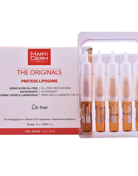TH ORIGINALS proteos liposome oil-free ampoules 10 x 2 ml by Martiderm
