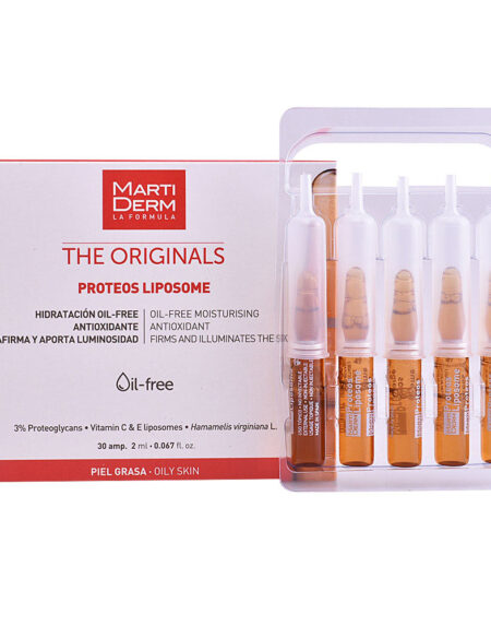 THE ORIGINALS proteos liposome oil-free ampoules 30 x 2 ml by Martiderm