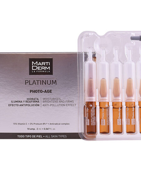 PLATINUM PHOTO-AGE ampoules 10 x 2 ml by Martiderm