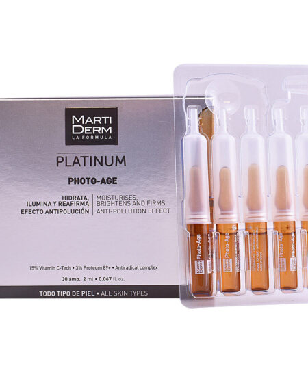 PLATINUM PHOTO-AGE ampoules 30 x 2 ml by Martiderm
