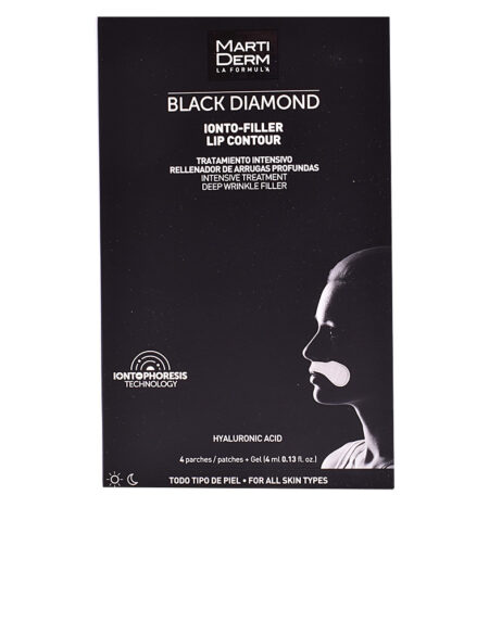 IONTO-FILLER LIP CONTOUR KIT 5 pcs (4 patches + gel 4 ml) by Martiderm