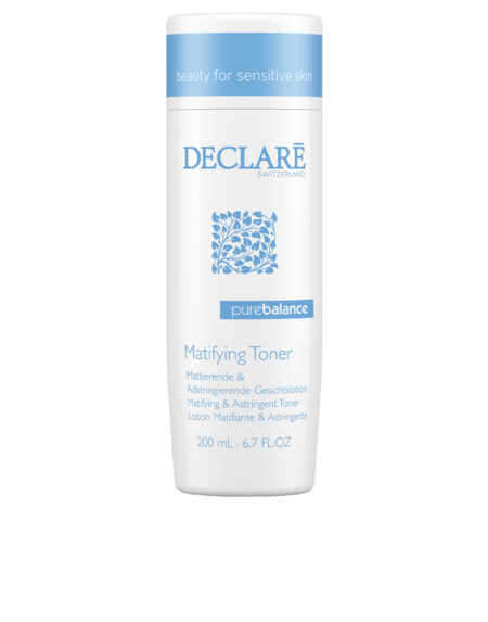 PURE BALANCE matifying toner 200 ml by Declaré