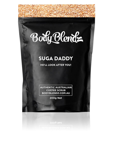 SUGA DADDY HE'LL LOOK AFTER YOU! natural body scrub 200 gr by Body Blendz