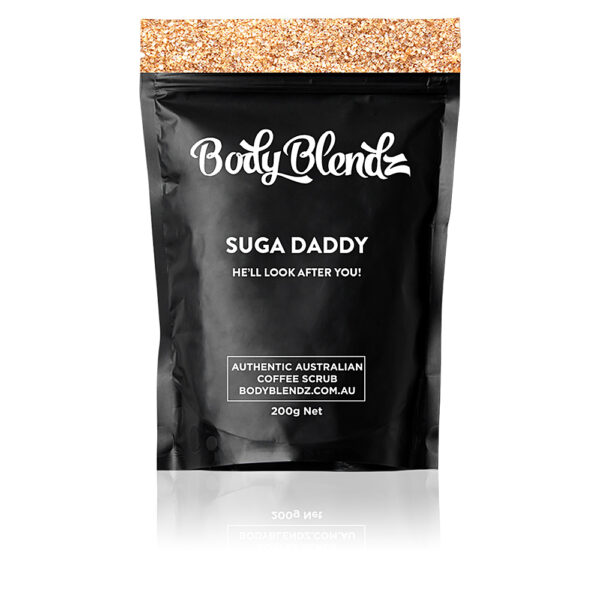 SUGA DADDY HE'LL LOOK AFTER YOU! natural body scrub 200 gr by Body Blendz